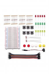 Elektronik Başlangıç Seti Arduino Starter Kit Breadboard Led thumbnail 2