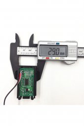 3 Telli 0.56 inch DC 4-30V Panel Tip Dijital Mavi Voltmetre thumbnail 6