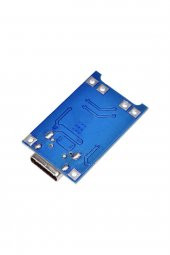 TP4056 Korumalı Lityum Pil Şarj Devresi Type C Usb Batarya thumbnail 7