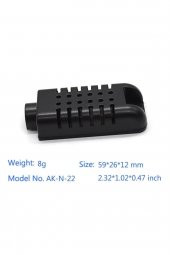 AK-N-22 Mini Plastik Sensör Kutusu  Elektronik Devre Kutusu Siyah thumbnail 2