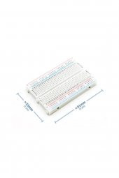 Orta Boy Breadboard 400 Pin Hücre Bread Board Protoboard Proto thumbnail 1