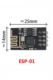 ESP-01 ESP8266  WIFI Modül thumbnail 2