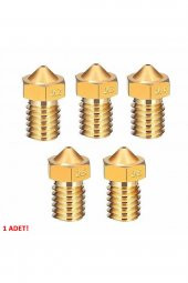 0.3mm x 1.75mm M6 Prinç Nozzle 3D Yazıcı Printer  1.75mm Filament Uyum MK8 CR-10 CR-10S Ender thumbnail 3