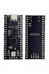 Raspberry Pi Pico RP2040 16Mb Modül  Type C Dual Core 264Kb Arm Cortex-M0+ Micro Kontrolör thumbnail 3