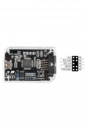 Nuvoton Nu-Link ICP Programlayıcı  ARM Cortex M0 M4 Nu Micro Emülatör Swd Uart Downloader thumbnail 6