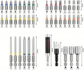 Bosch 43 Parça Profesyonel Aksesuar ve Vidalama Seti thumbnail 5