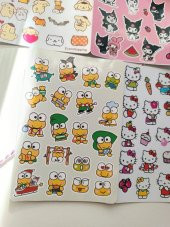 Sanrio Hello Kitty 88 adet Etiket Sticker Set thumbnail 2