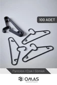 Plastik Elbise Askısı,100 Adet thumbnail 1