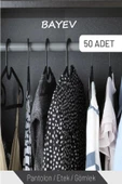50 Adet Plastik Elbise Askısı thumbnail 4