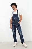 Erkek Jean Tulum Pantolon Lacivert thumbnail 4