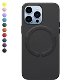 iPhone 13 Pro Magsafe Özellikli Leather Deri Kılıf thumbnail 1