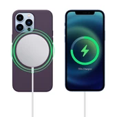 iPhone 13 Pro Magsafe Özellikli Leather Deri Kılıf thumbnail 5