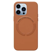 iPhone 13 Pro Magsafe Özellikli Leather Deri Kılıf thumbnail 6