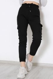 Beli Lastikli Kargo Pantolon Siyah - 8984.160. thumbnail 1