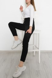 Beli Lastikli Kargo Pantolon Siyah - 8984.160. thumbnail 5