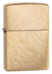 Zippo 29830 Herringbone Sweep Brass Çakmak thumbnail 1