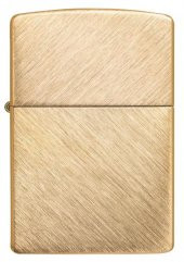 Zippo 29830 Herringbone Sweep Brass Çakmak thumbnail 6