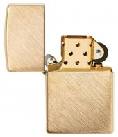 Zippo 29830 Herringbone Sweep Brass Çakmak thumbnail 7