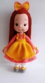 Cimcime Bebek Amigurumi Organik Oyuncak thumbnail 2