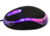 Everest KM-6809 Usb Siyah Işıklı Optik Mouse thumbnail 1