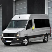 VW Crafter 2006-2016 Sol Ön Kapı Dış Açma Kolu 2E0837205C thumbnail 1