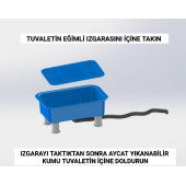 Yıkanabilir Kedi Tuvaleti AYCAT MİNİ SET thumbnail 5