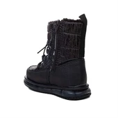 Moda Ayakkabı 9090 Kız Çocuk Bot Ayakkabı thumbnail 4