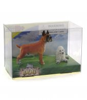 Boxer ve Kaniş Model Hayvan Köpek thumbnail 1