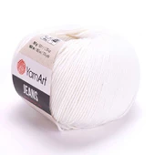 Yarnart Jeans 01 / Beyaz thumbnail 1