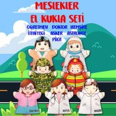 7 Parça  Meslekler El Kukla Set thumbnail 1