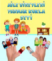 Aile 10 Parça Parmak Kukla T751 thumbnail 5
