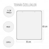 Eylem Ilişkisi Keçe Cırtlı Duvar Panosu thumbnail 3