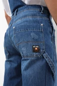 Erkek Jean Tulum Pantolon Koyu Mavi thumbnail 6