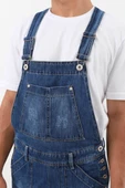 Erkek Jean Tulum Pantolon Koyu Mavi thumbnail 7