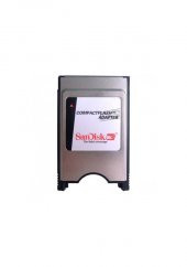 1 GB CF Kart Compact Flash + Pcmcia CF Adaptör thumbnail 1