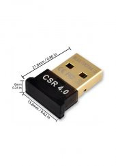 Mini 4.0 USB Bluetooth Dongle Adaptör Alıcı Verici thumbnail 3