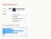 GitHub Profile Card thumbnail 2