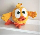 Where's Chicky Amigurumi Organik Oyuncak thumbnail 3