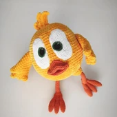 Where's Chicky Amigurumi Organik Oyuncak thumbnail 2