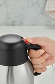 2 Litre Çift Kat Paslanmaz Çelik Termos Ckr2005 ( Piknik Kamp Outdoor Ofis Otel Kafe Okul ) thumbnail 3