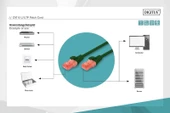 Digitus Patch Kablo Cat6 Yeşil (0.5m) thumbnail 2
