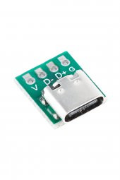 USB Type C To 4 Pin Dip Çevirici Pcb thumbnail 1