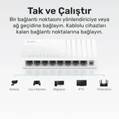 Cudy FS105D 10/100Mbps 5 Port Megabit Switch thumbnail 6