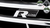 R-line yapıştırmalı logo-siyah / YACI147 thumbnail 1