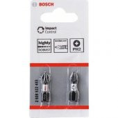 Bosch Impact Yıldız Bits Uç PZ2X25 mm 2li thumbnail 2