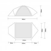 Orcamp Nord Dorm 3 Kişilik Çadır thumbnail 5