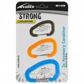 Evolite Strong 3lü Karabina Seti - Mavi/Turuncu/Yeşil thumbnail 1
