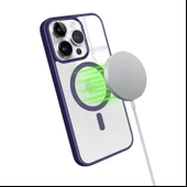 iPhone 14 Pro Magsafe Özellikli Renkli Clear Case Kapak thumbnail 3