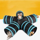 Katlanabilir 5 Yönlü Kedi Oyun Tüneli thumbnail 2