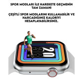 T500 + Pro Smart Watch Bluetooth Çağrı Apple & Android Uyumlu Akıllı S thumbnail 5